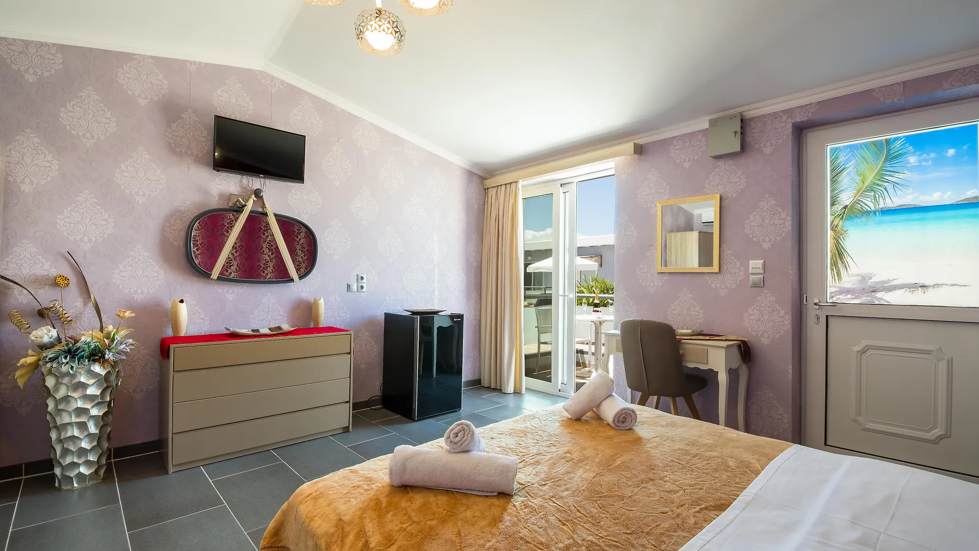 ****  Paradice Hotel Luxury Suites-Near Zorbas Beach-Free Breakfast Stavros  Greece
